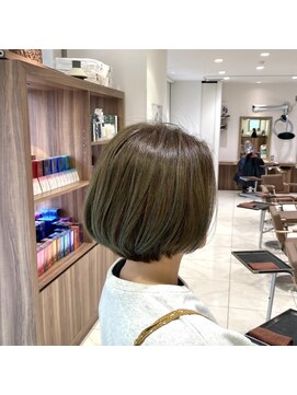 アッシュ 武蔵境店(Ash) カット+高明度ダブルイルミナカラー