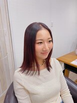 イーアップ バイ ボス(e up by boss)&nbsp;カシスブラウンロブヘア