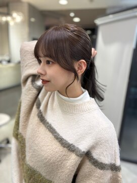 リリー(Lilley) 結んでも可愛いお顔周りカット