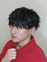 エアージーモ(Air G mo)&nbsp;波巻きマッシュ［北九州/メンズカット/メンズパーマ］