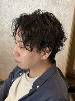 キタセンジュバーバー バイ ティーズ(KITASENJU BARBER by T's)&nbsp;波打ちスパイラル
