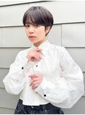 ショート顔周りカット前髪カットミニウルフレイヤー/立川