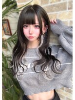 カプセル シンジュク(CAPSULE)&nbsp;☆CAPSULE☆インナーカラーホワイトシルバー・シールエクステ