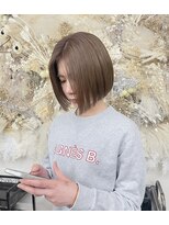 ニコ(nico...)&nbsp;ミニボブ×ミルクティーベージュ