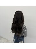 暗髪ロング！