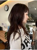 レイヤーカット/ロングウルフカット/シャギーレイヤーカット