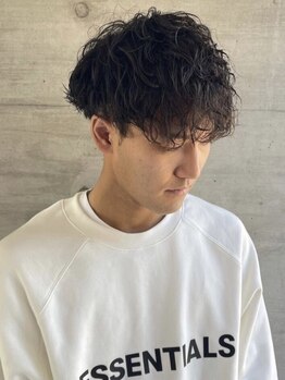 モダンクラフト 長町南店(modern craft)の写真/【メンズ】パーマや前髪カットなど、気になる部分を上手にカバーしてくれる！毎日のスタイリングも簡単に♪