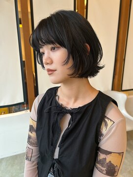 サラビューティーサイト 志免店(SARA Beauty Sight) ブラックカラー×ボブルフ☆山之内