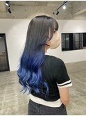 くびれヘア/アプリコットオレンジ/夏のヘアアレンジ/宜野湾