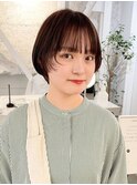 姫カットレイヤー/暗めカラー/韓国風巻き/レイヤーカット/富山