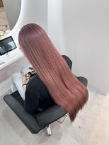 アレンヘアー 梅田店(ALLEN hair)&nbsp;ピンクベージュ/ダブルカラー