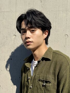 クロト(Clotho) センターパート/フェザーパーマ/波巻きツイストスパイラル