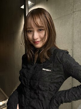 キーチェ 梅田中崎町(keych) レイヤーカット/ミディアムレイヤー/髪質改善/顔まわりカット