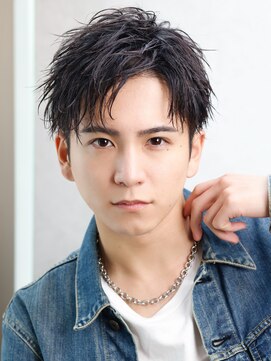 リップス 表参道店(LIPPS) ハーフアップリバースショート【ツーブロック刈り上げ】