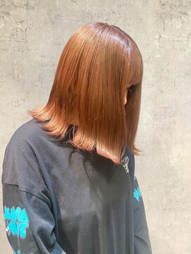 艶髪ボブ×ダブルカラー[20代/30代/髪質改善/横浜] 
