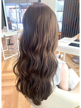 メレ(mele) 明るめ透明感カラー/グレージュ