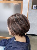ミニィバイミラーズ(Miniy by Miroirs) pink beige highlight