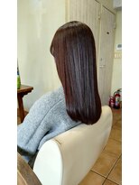 フリックフラック 西台店(Flic Flac)&nbsp;セミロング/ピンクベージュ/髪質改善/【西台/高島平】