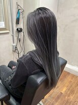 ヘアプレイスソル (HAIR PLACE SoL)&nbsp;ブリーチカラー/グレージュカラー/ストレートロング