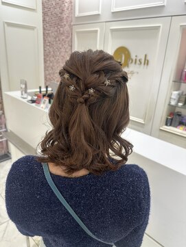 アピッシュ ギンザ(apish ginza) 浅子小百合/結婚式ヘアセット