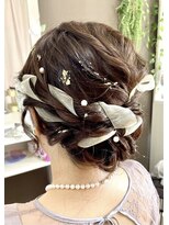 ジェミータ 横浜&nbsp;ふわふわアップスタイル【横浜/ヘアセット/ヘアメイク】