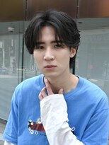 ディッセンバー 渋谷(December) 渋谷ニュアンスパーマ/韓国風センターパート/カルマパーマ