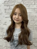 プライズ 表参道原宿店(prize)&nbsp;レイヤーカットハッシュカット韓国ヘアくびれ巻きヘアメイク原宿