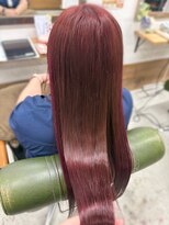 ロッソ ヘアアンドスパ 獨協大学前店(Rosso Hair&SPA)&nbsp;cherry red