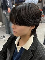 エルマーク 本山(L-MARK)&nbsp;マッシュヘア/黒髪/メンズカット/men's/フェザーパーマ