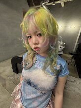 ロテサカエ(Lote.Sakae)&nbsp;着物ヘア/大人ガーリー/デザインカラー/似合わせカット/名古屋