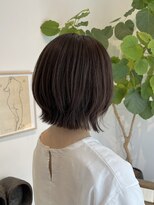 イニ 福井店(ini) レイヤーボブ×オリーブブラウン/大竹