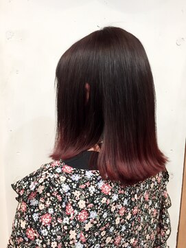 ペイジバイネオリーブ 吉祥寺店(Paige by Neolive) 可愛い外ハネグラデーションカラー☆