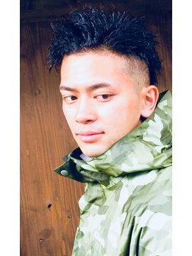 アイリー 青木店(I Rie) ツーブロ太めツイスト