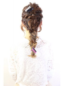 ラフィス ヘアー コパン 小倉店(La fith hair copain) 編み込みスタイル