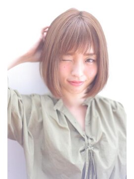 リノ 吉祥寺(Lino kichijoji) 透明感カラー×ボブ　Lino by U-REALM