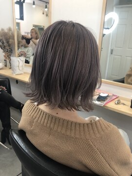 オーストヘアーモニカ 梅田茶屋町2号店(Aust hair Monica) パープルグレージュ♪