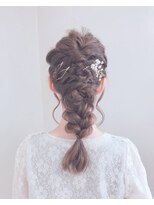 アナザヘアー なんば 高島屋前店(ANAZA hair)&nbsp;編み込みダウンスタイル♪