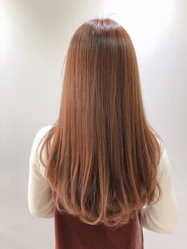エラマ ヘアメゾン(elama hair maison) 【elama】ナチュラルピンク×ロングヘア