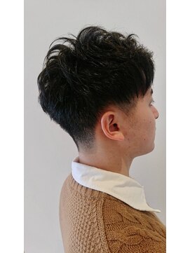 ヘアーサロン エンス(hair salon Ens) ２ブロック×フェードショート