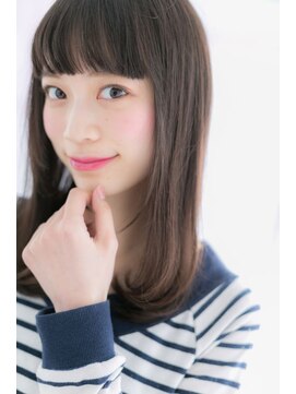 ヘアアンドビューティー ミック(Hair & Beauty miq) 黒髪★ガーリーストレートb