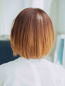 アラワラブルー(arrawarra blue) ナチュラルショートボブ/20代/30代/40代/50代/倉敷　南町