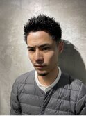 スリークショート/シルバーカラー/サイドグラデーション