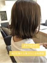 アリュールヘアー ルーチェ(ALLURE hair luce) ルミエールジンジャー×外ハネボブショート