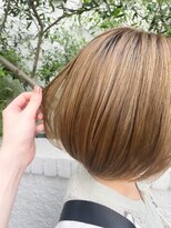 フェリアファム 北千里(FERIA fam)&nbsp;【FERIA北千里】ショートボブ×くすみベージュ
