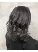 Wカラー×シルバーグレージュ