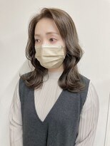 ベルクープス 天王寺店(Belle Coupes) 【BelleCoupes】三島直子 韓国巻き オリーブベージュ 美人髪