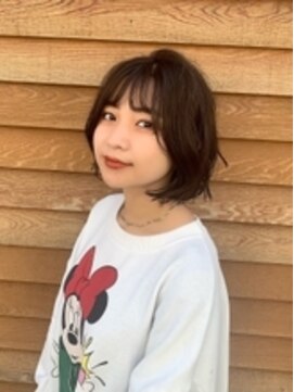 インフィニティ 新富町(Infinity) ラフカールゆるふわ大人ボブ