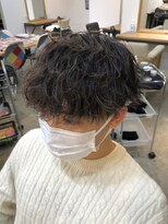 エルオム(EL.HOMME)&nbsp;【YUKI】波巻きパーマ×無造作