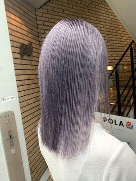 ラフ 難波店(LAFF) #黒髪#ボブルフ#ネビージュ#小顔#ワンレン