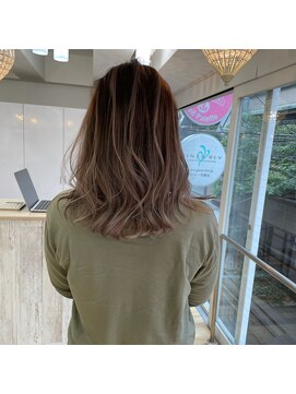 タオ 河原町(Tao) "巻き下ろしバレイヤージュ"